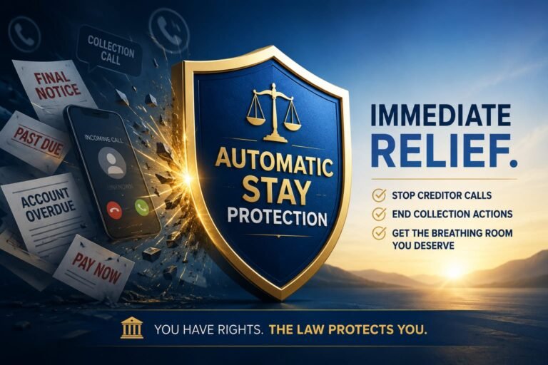The Automatic Stay in Bankruptcy: How It Protects You Immediately
