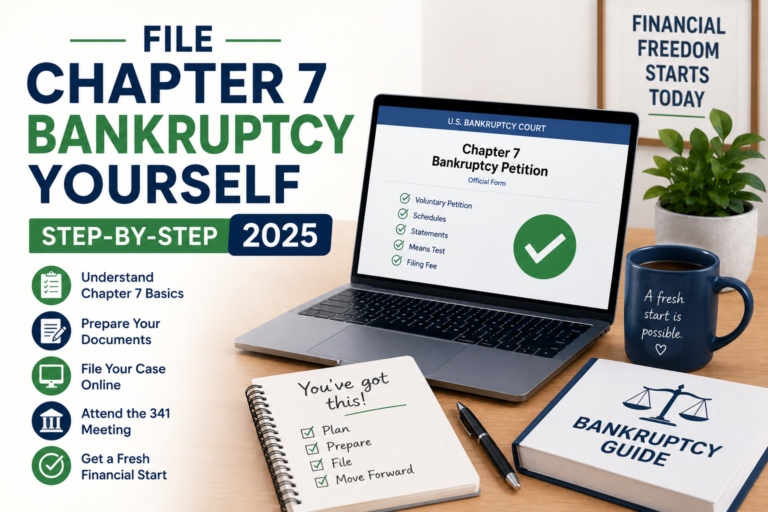 File Chapter 7 Bankruptcy Yourself: Step-by-Step 2025