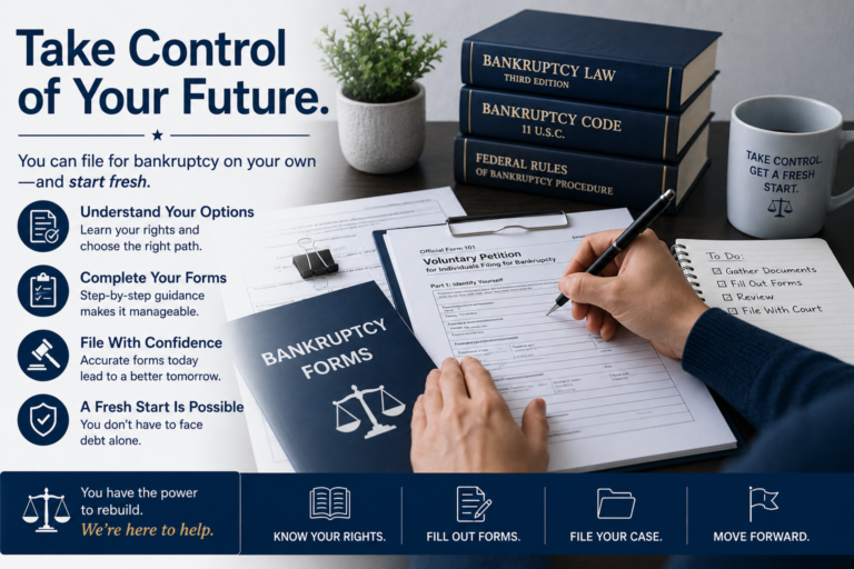 How to File Bankruptcy Without a Lawyer: Is Pro Se Filing Possible and When to Try It